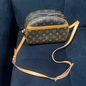 Louis Vuitton Brown Monogram Crossbody Bag